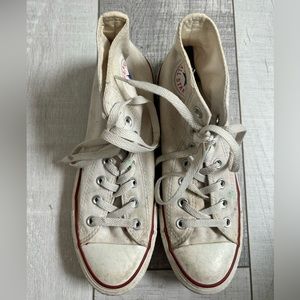White Converse